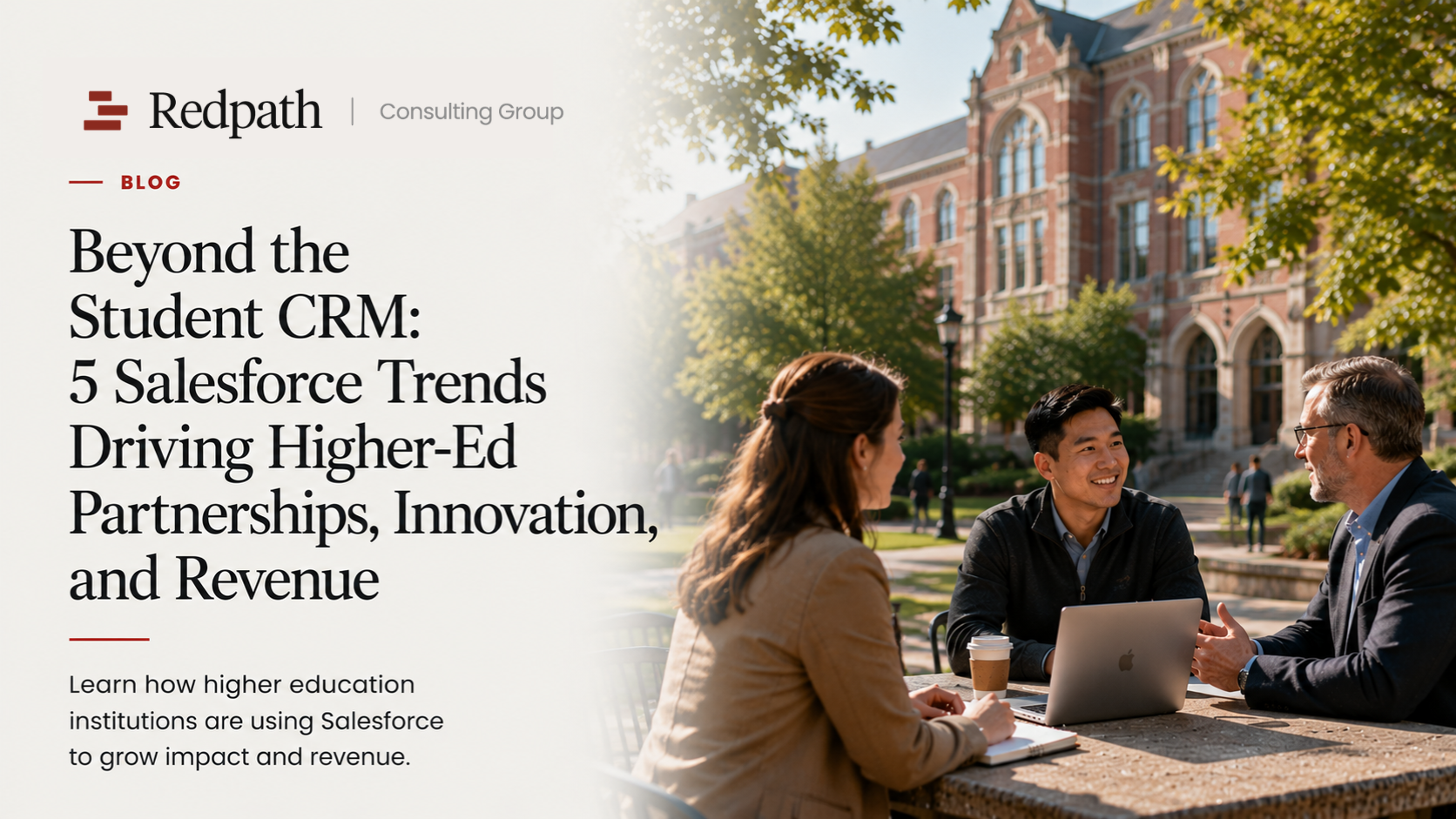 Beyond the Student CRM: 5 Salesforce Trends Driving Higher-Ed Partnerships, Innovation, and Revenue